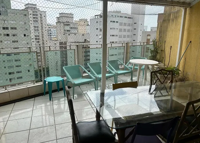 Flat Pitangueiras 70 Metros Da Praia Guarujá